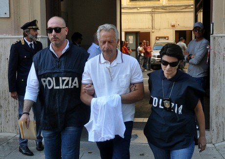 Giuseppe Sansone Arrested During Antimafia Operation Editorial Stock ...