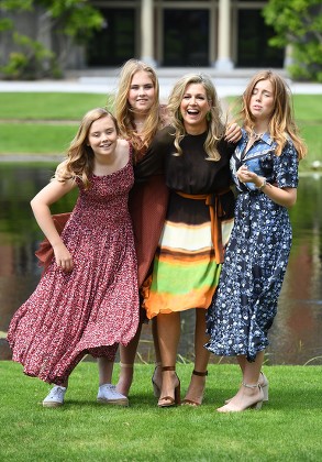 Queen Maxima Children Princess Amalia Princess Editorial Stock Photo ...