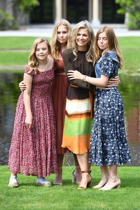 Queen Maxima Children Princess Amalia Princess Editorial Stock Photo ...