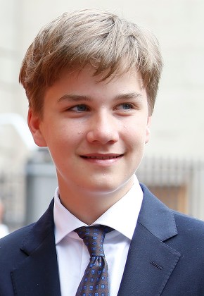 Prince Gabriel Belgium Looks On After Editorial Stock Photo - Stock ...