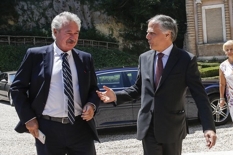 Luxembourg Foreign Minister Jean Asselborn visits Rome, Italy - 23 Jul 2019