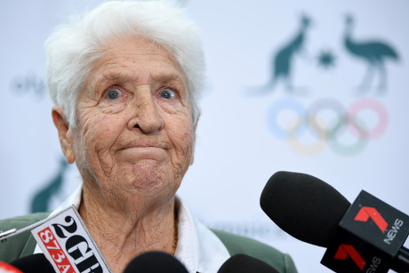 FORMER OLYMPIC SWIMMER DAWN FRASER SPEAKS Editorial Stock Photo - Stock ...