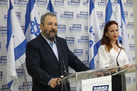 Former Israeli prime minister Ehud Barak led a political union, Tel Aviv, Israel - 25 Jul 2019