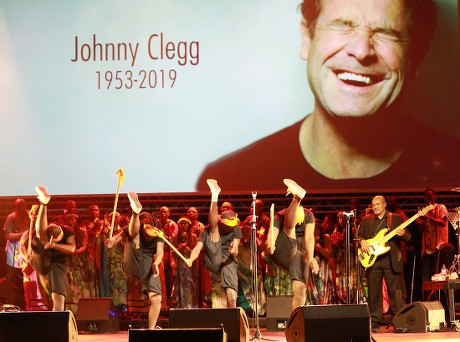 Johnny Clegg memorial in Johannesburg, South Africa - 26 Jul 2019