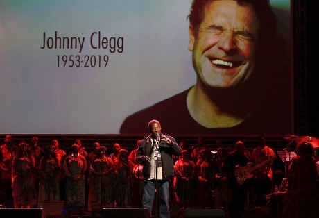 Johnny Clegg memorial in Johannesburg, South Africa - 26 Jul 2019