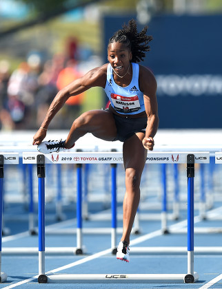 Keni Harrison Competes Wins Womens 100m Editorial Stock Photo - Stock ...