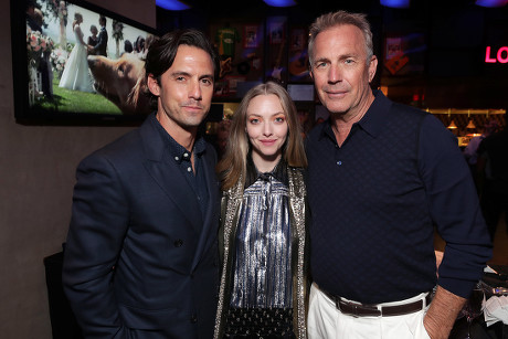 Milo Ventimiglia Amanda Seyfried Kevin Costner Editorial Stock Photo ...