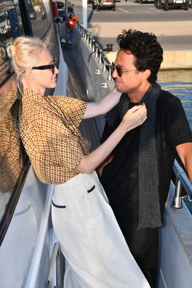 Omar Harfouch and Yulia Lobova photocall, Cannes, France - 02 Aug 2019
