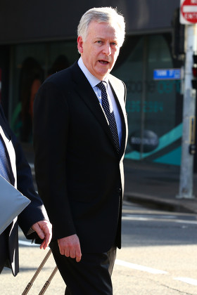 Lawyer for the liquidators, of Queensland Nickel, Shane Doyle, arrives to the Supreme Court in Brisbane, Australia - 05 Aug 2019