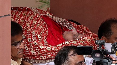Sushma Swaraj, Former Indian External Affairs Minister and top Bharatiya Janata Party
(BJP) leader dies at 67., New Delhi, India - 07 Aug 2019