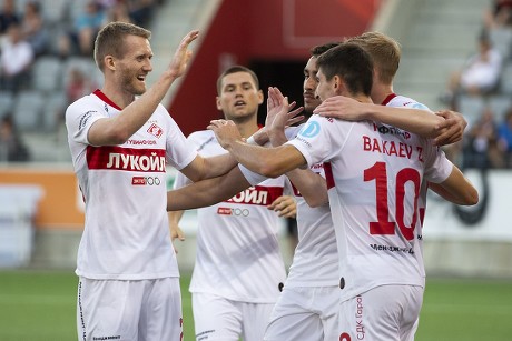 Zelimkhan Bakaev of FC Spartak Moscow in Action Editorial Image