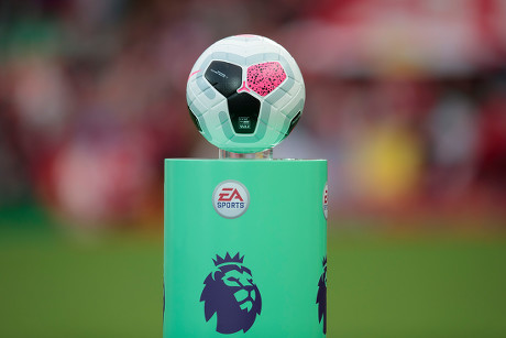English Premier League Match Ball Seen Editorial Stock Photo - Stock
