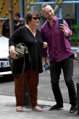 Kathy Burke out and about, London, UK - 09 Aug 2019