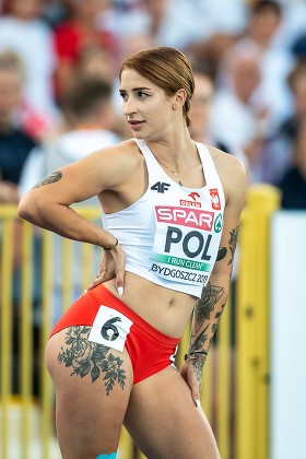 Ewa Swoboda Poland Reacts After Competing Editorial Stock Photo - Stock