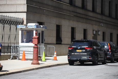 Front Metropolitan Correctional Center Where Jeffrey Editorial Stock