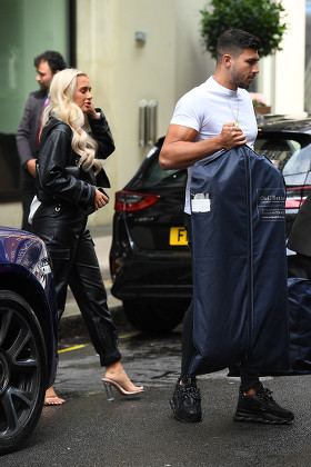 Mollymae Hague Tommy Fury Leaving Mayfair Editorial Stock Photo