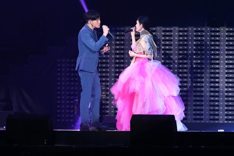 Vivian Chow in concert at Taipei Arena, Taiwan - 10 Aug 2019