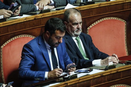 Italy: debate for the calendar of the government crisis, Rome - 13 Aug 2019