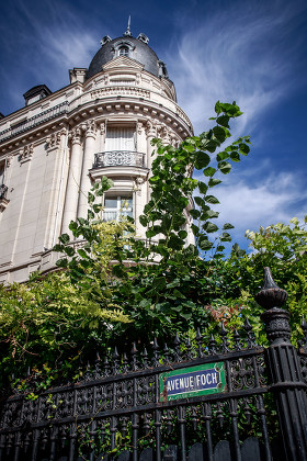 Exterior View Building On 22 Foch Editorial Stock Photo - Stock Image