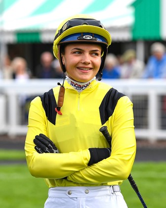 Jockey Megan Nicholls During Horse Racing Editorial Stock Photo - Stock ...