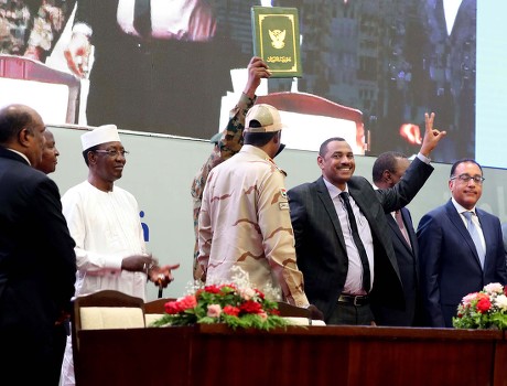 Power sharing agreemnt signed in Sudan, Khartoum - 17 Aug 2019