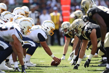 Los Angeles Chargers Players Cool Off Editorial Stock Photo - Stock Image