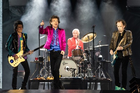 The Rolling Stones in concert, Santa Clara, USA - 18 Aug 2019 Stock ...