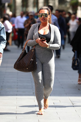 Lauren Goodger out and about, London, UK - 20 Aug 2019