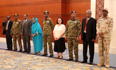 Members Sudans Newly Formed Transitional Council Editorial Stock Photo ...