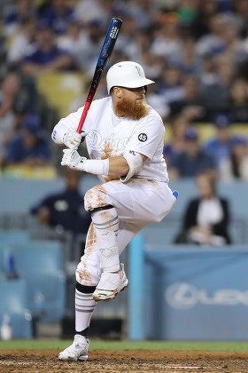 Los Angeles Dodgers Justin Turner 10 Editorial Stock Photo - Stock