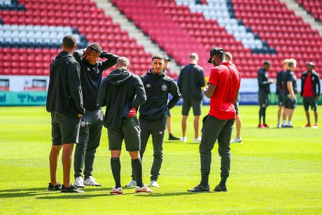 Brentford Players On Pitch Valley Ahead Editorial Stock Photo - Stock