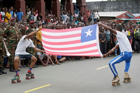 Liberians Commemorate National Flag Day in Monrovia, Liberia - 24 Aug ...