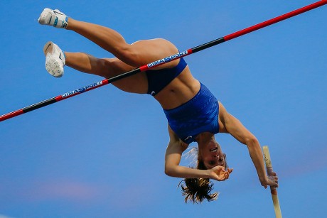 Katerina Stefanidi Greece Womens Pole Vault Editorial Stock Photo ...