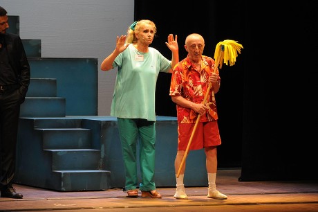 'Ho perso la faccia' play, Teatro Sala Umberto, Rome, Italy - 16 Oct 2008
