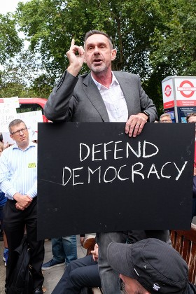 Protest against Boris Johnson proroguing parliament, London, UK. - 28 Aug 2019