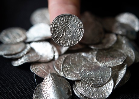 1,000-year-old Somerset coin hoard, British Museum, London, UK - 28 Aug ...