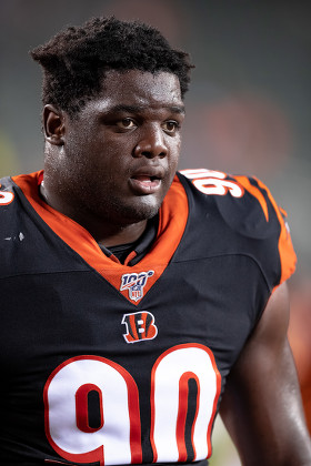 Cincinnati Bengals Defensive End Dare Odeyingbo Editorial Stock