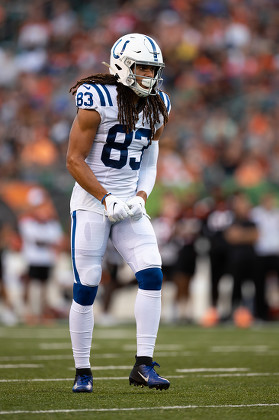 Indianapolis Colts cornerback Chris Milton (28) during NFL football  preseason game action between the Indianapolis Colts and the Cincinnati  Bengals at Paul Brown Stadium in Cincinnati, OH. Adam Lacy/CSM Stock Photo 