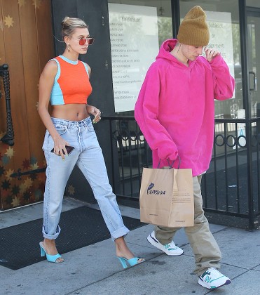 Hailey Bieber Leaving Dance Class Editorial Stock Photo - Stock