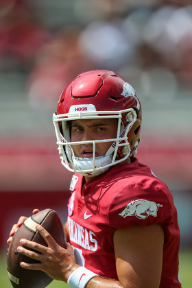 Arkansas Qb Ben Hicks 6 Works Editorial Stock Photo - Stock Image ...