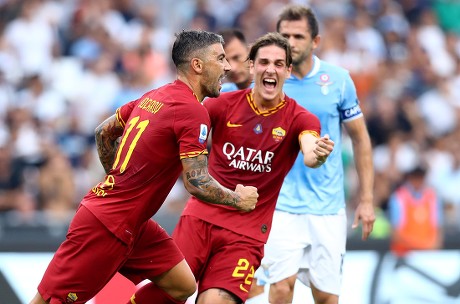 Roma v Lazio, Serie A football match, Rome, Italy - 01 Sep 2019 Stock ...