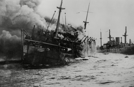 Wwii Britain Merchant Navy Ship Apapa Editorial Stock Photo - Stock ...