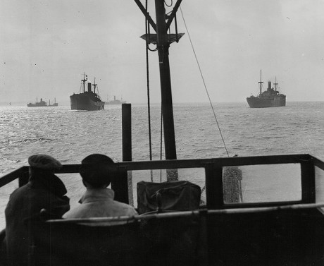 Wwii Britain Merchant Navy Convoys Success Editorial Stock Photo ...