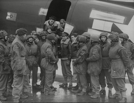 Wwii Britain Army Airborne Paratroops This Editorial Stock Photo ...