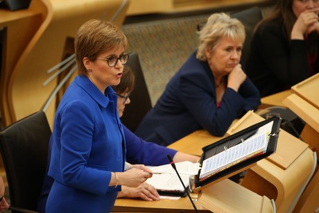 Scottish Parliament First Minister's Questions, The Scottish Parliament, Edinburgh, Scotland, UK - 05 Sep 2019