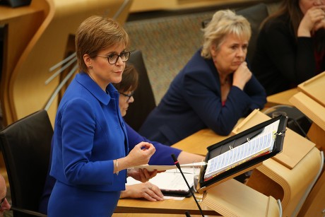 Scottish Parliament First Minister's Questions, The Scottish Parliament, Edinburgh, Scotland, UK - 05 Sep 2019