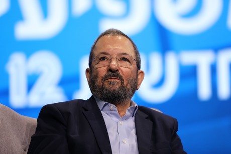 Ehud Barak speaks at the News Channel 12 Conference in Tel Aviv, Israel - 05 Sep 2019