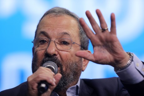 Ehud Barak speaks at the News Channel 12 Conference in Tel Aviv, Israel - 05 Sep 2019