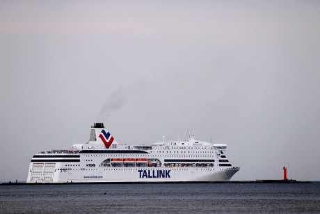 Ferry Tallink Silje Line Travels Riga Editorial Stock Photo - Stock ...