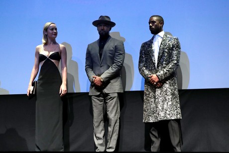 Brie Larson Jamie Foxx Michael B Editorial Stock Photo - Stock Image